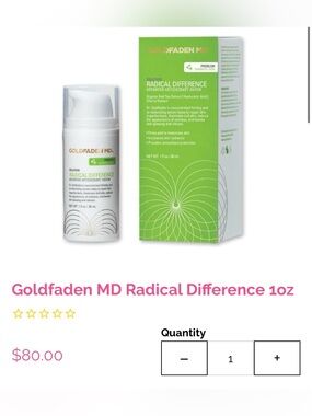Goldfaden MD Radical Difference